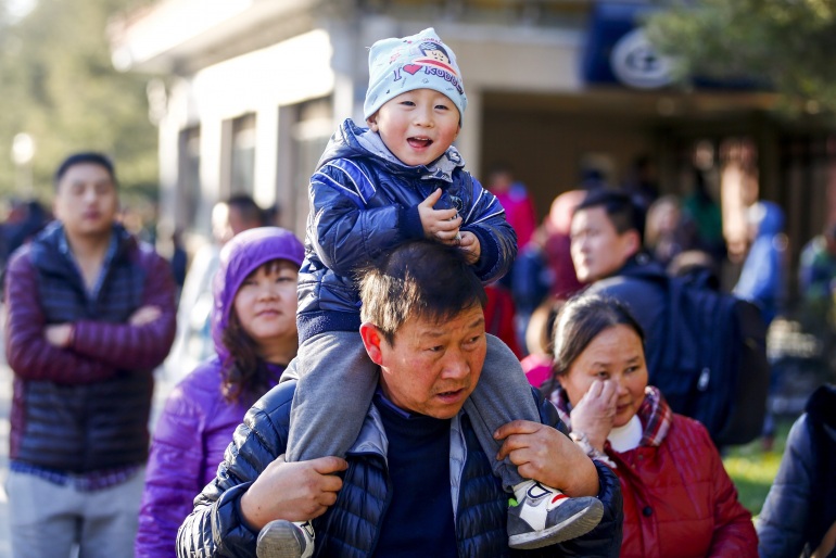 Graph for China's two-child policy won't lift its demographic curse 